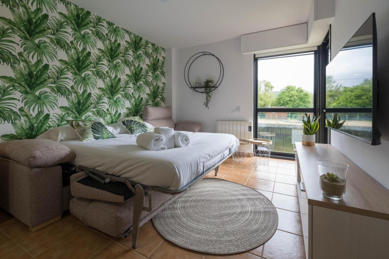 Garden Fisterra - Jacuzzi, Jardin Privado Y Vista Mar Apartment Luaran gambar