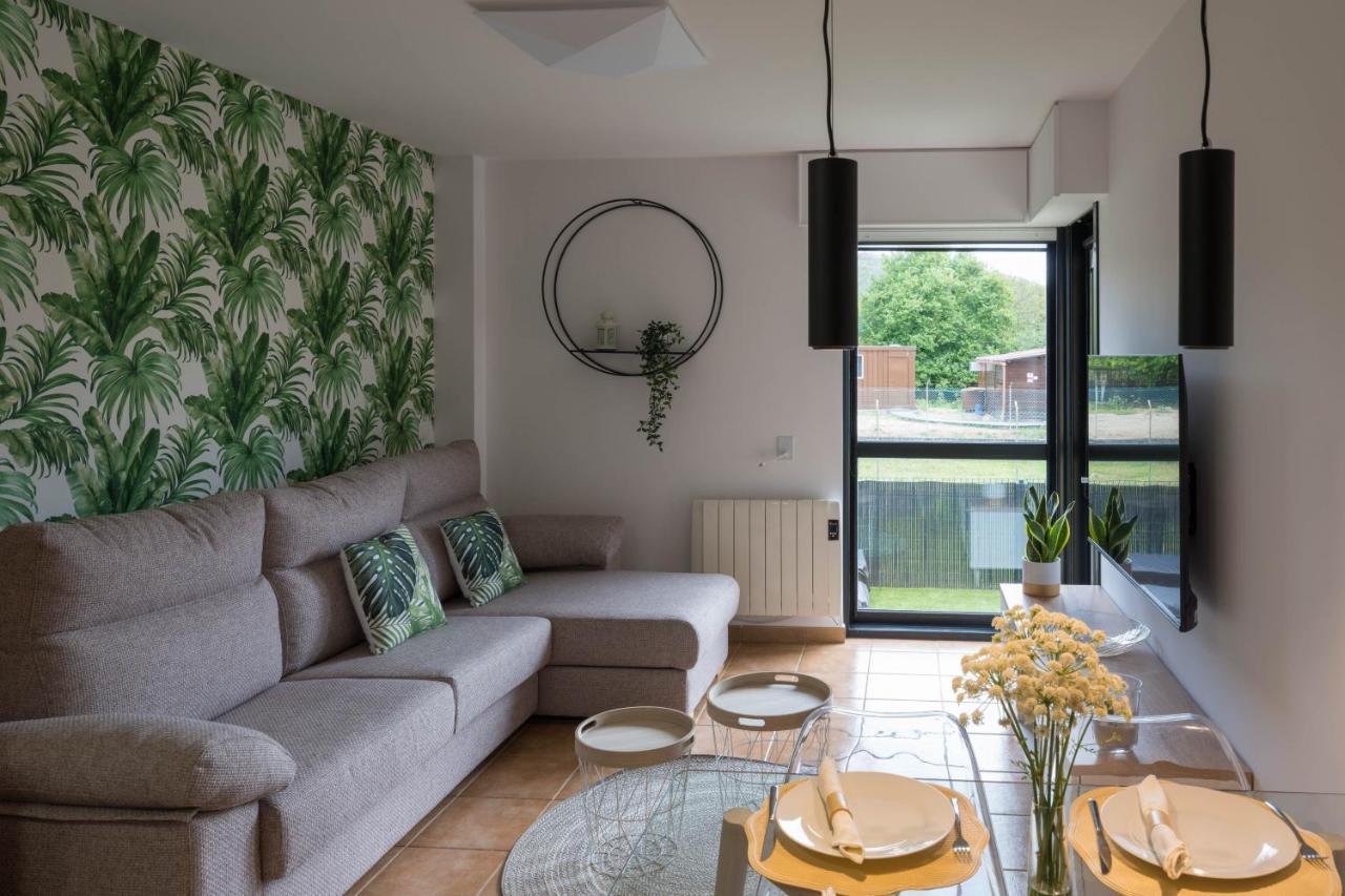 Garden Fisterra - Jacuzzi, Jardin Privado Y Vista Mar Apartment Luaran gambar