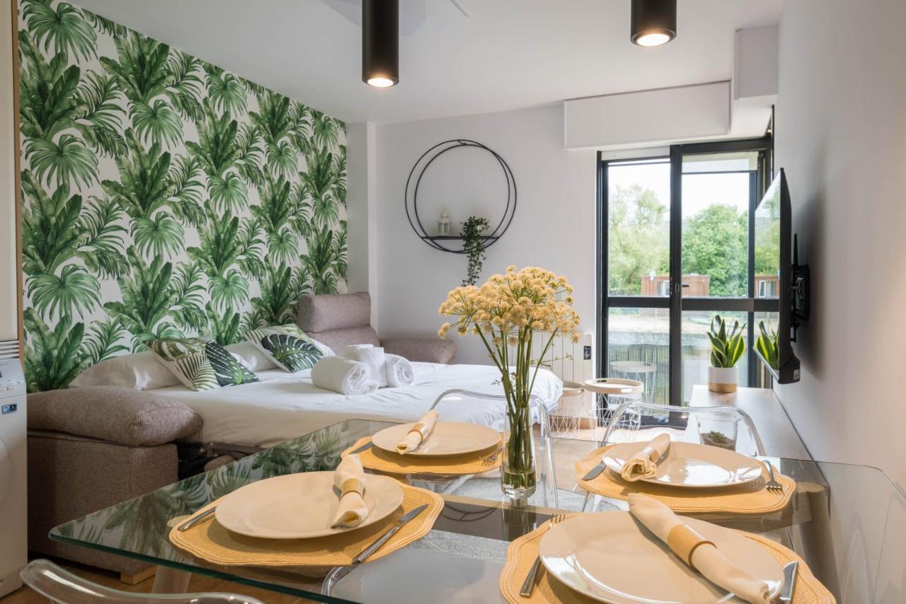 Garden Fisterra - Jacuzzi, Jardin Privado Y Vista Mar Apartment Luaran gambar