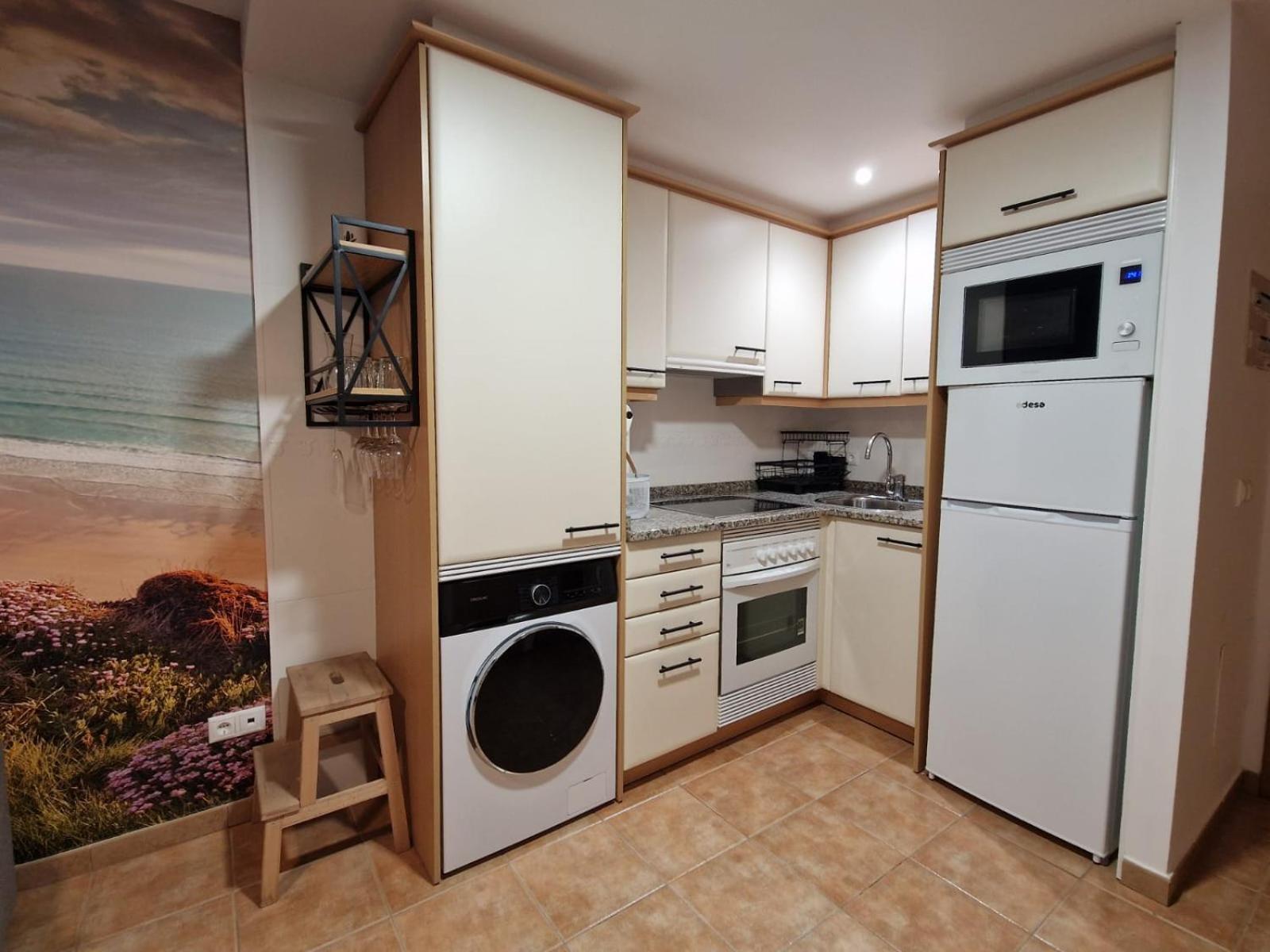 Garden Fisterra - Jacuzzi, Jardin Privado Y Vista Mar Apartment Luaran gambar